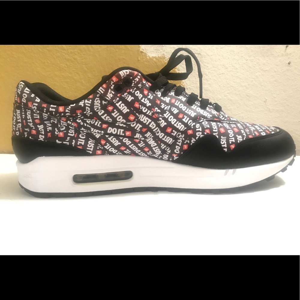 Nike Men’s Air Max 1 Premium Black/White 11.5 - Picture 2 of 2